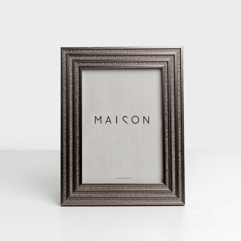 LINEA 4 ΚΟΡΝΙΖΑ 18.2x1.4x23.3cm POLYRESIN ΜΑΥΡΟ ΓΥΑΛΙ