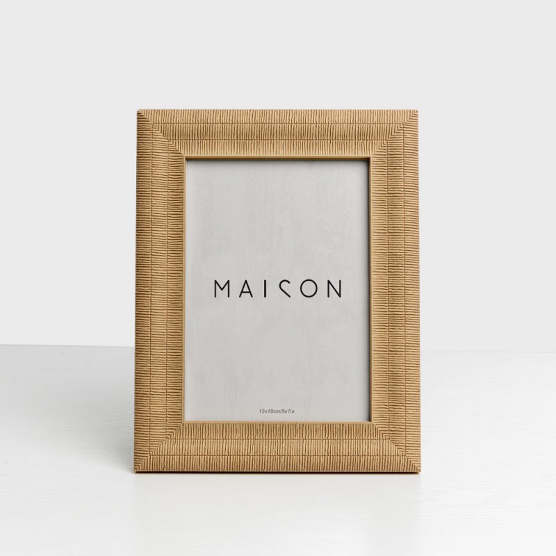 GENESIS ΚΟΡΝΙΖΑ 18.2x1.5x23.3cm POLYRESIN BEIGE ΣΚΟΥΡΟ ΓΥΑΛΙ