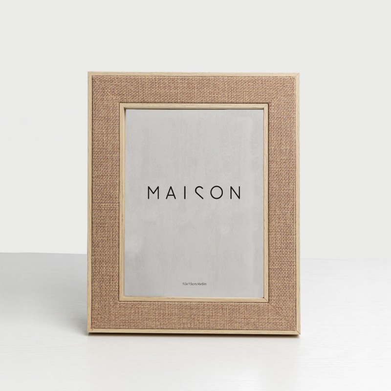 LINO ΚΟΡΝΙΖΑ 20.6x2x25.6cm MDF BEIGE ΣΚΟΥΡΟ ΦΥΣΙΚΟ ΓΥΑΛΙ