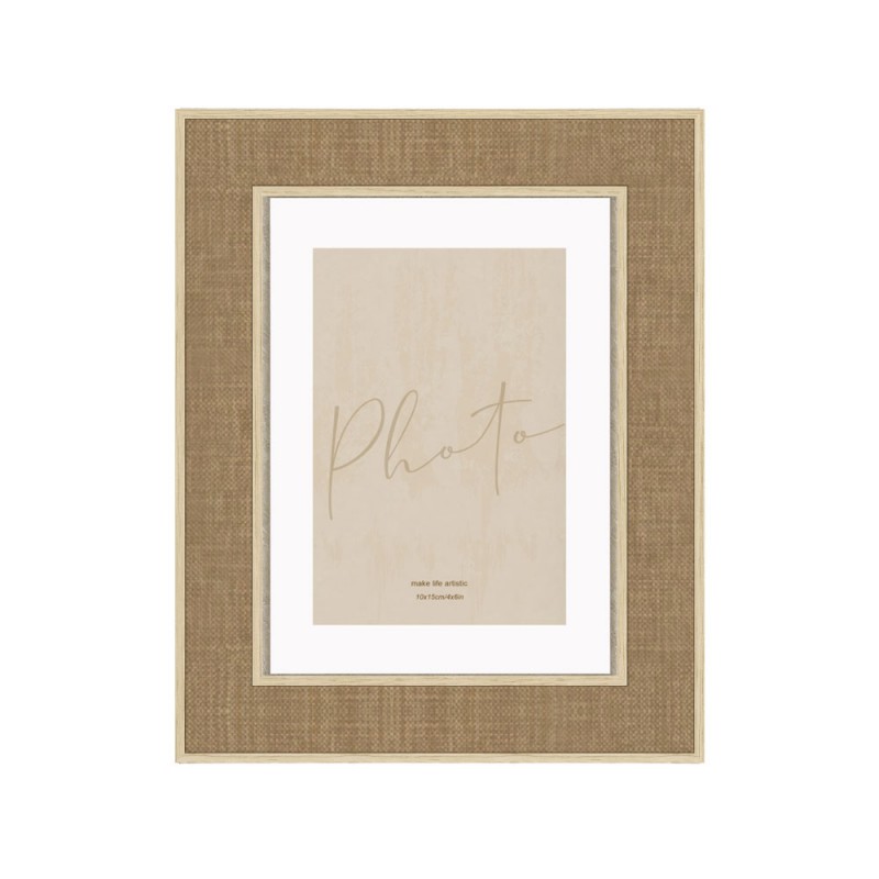 LINO ΚΟΡΝΙΖΑ 20.6x2x25.6cm MDF ΚΑΦΕ ΦΥΣΙΚΟ ΓΥΑΛΙ