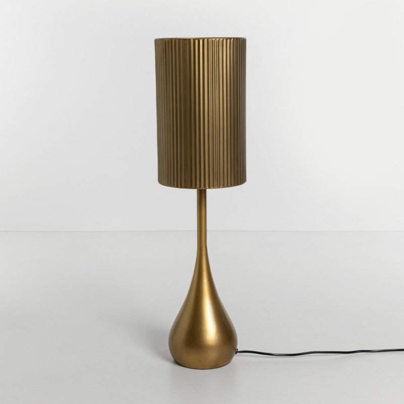 STALA ΦΩΤΙΣΤΙΚΟ ΕΠΙΤΡΑΠΕΖΙΟ 20x20x73.5cm ΜΕΤΑΛΛΟ BROWN GOLD