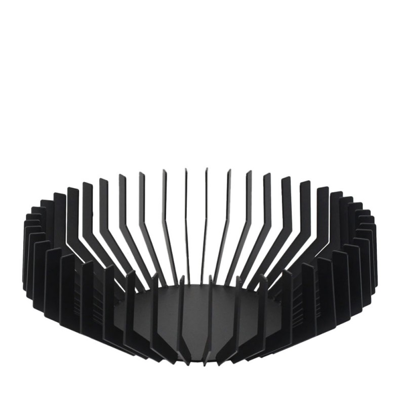 ALONE ΔΙΑΚΟΣΜΗΤΙΚΟ ΜΠΩΛ 33x33x10.5cm ΜΕΤΑΛΛΟ ΜΑΥΡΟ ΜΑΤ