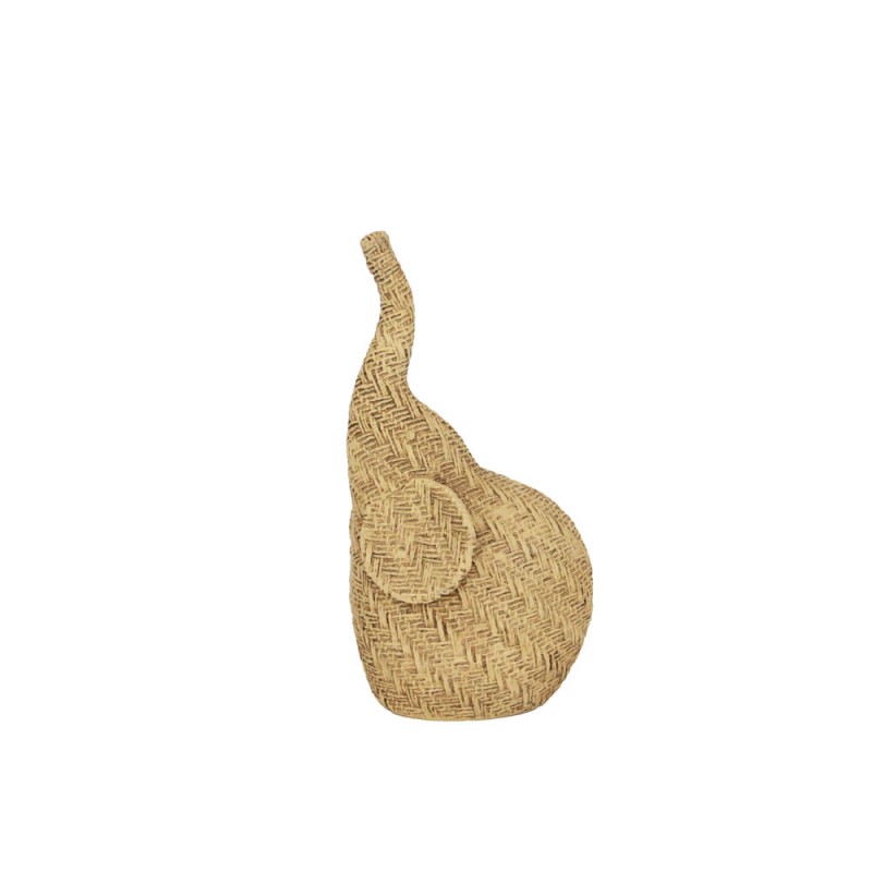 ELEPH ΔΙΑΚΟΣΜΗΤΙΚΟ ΕΛΕΦΑΝΤΑΣ 12.5x10x24cm POLYRESIN ΦΥΣΙΚΟ