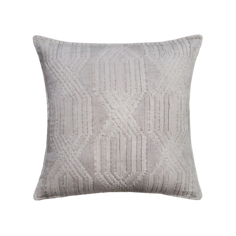 FELIC A ΔΙΑΚΟΣΜΗΤΙΚΟ ΜΑΞΙΛΑΡΙ 50x50cm ΥΦΑΣΜΑ ΜΠΕΖ