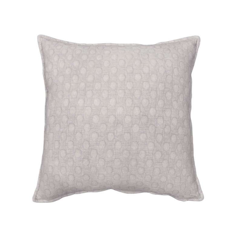 FELIC C ΔΙΑΚΟΣΜΗΤΙΚΟ ΜΑΞΙΛΑΡΙ 50x50cm ΥΦΑΣΜΑ ΛΕΥΚΟ