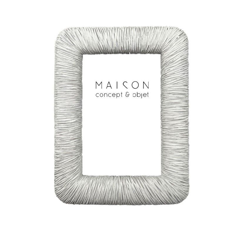 MARBRE ΚΟΡΝΙΖΑ 15x2x20cm POLYRESIN ΑΣΠΡΟ ΓΥΑΛΙ