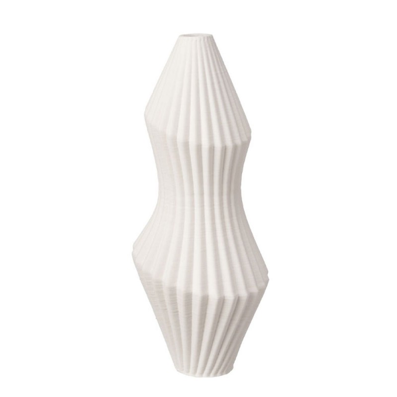 TESSELA ΒΑΖΟ 11.5x11.5x26cm ΚΕΡΑΜΙΚΟ ΛΕΥΚΟ