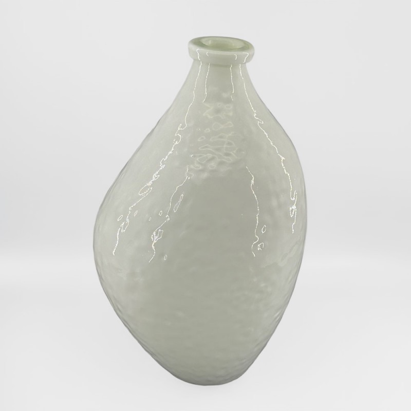 SPICE ΒΑΖΟ 22x22x35.5cm ΓΥΑΛΙ ΑΣΠΡΟ