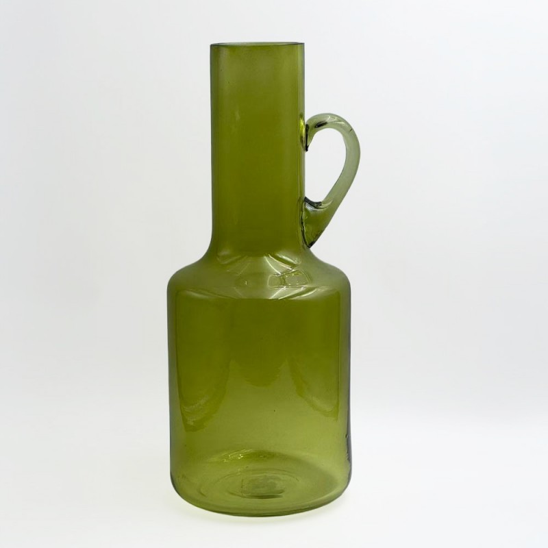 ARTISAN ΒΑΖΟ 14x14x35cm ΓΥΑΛΙ ΠΡΑΣΙΝΟ