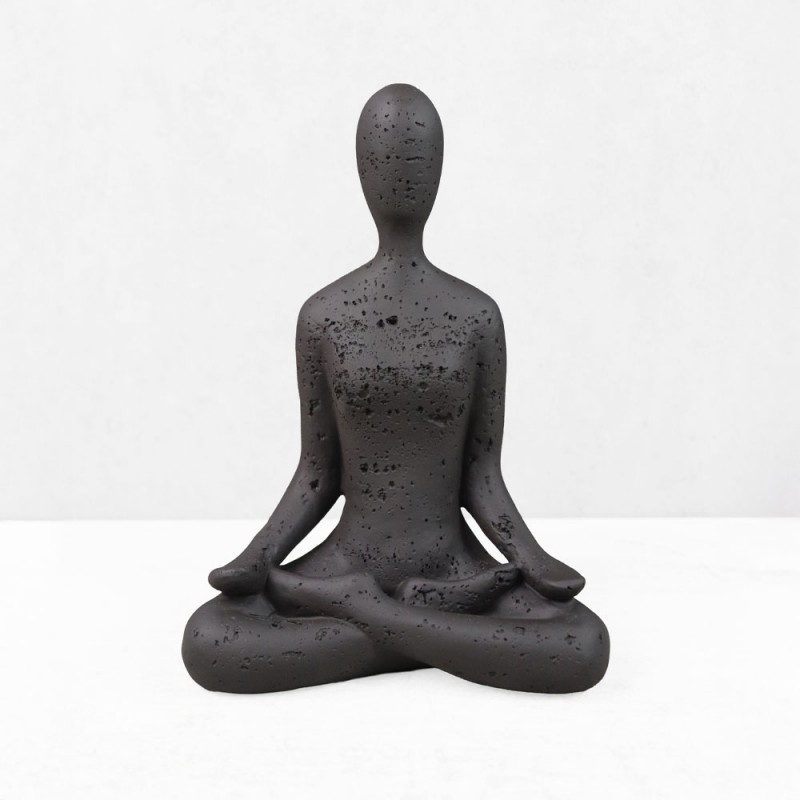 MORPH I ΔΙΑΚΟΣΜΗΤΙΚΟ ΣΩΜΑ 13x7.5x17.5cm RESIN ΚΑΦΕ ΣΚΟΥΡΟ