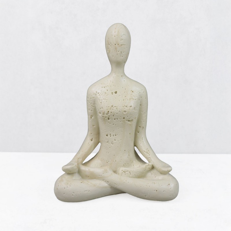 MORPH III ΔΙΑΚΟΣΜΗΤΙΚΟ ΣΩΜΑ 13x7.5x17.5cm RESIN ΜΠΕΖ