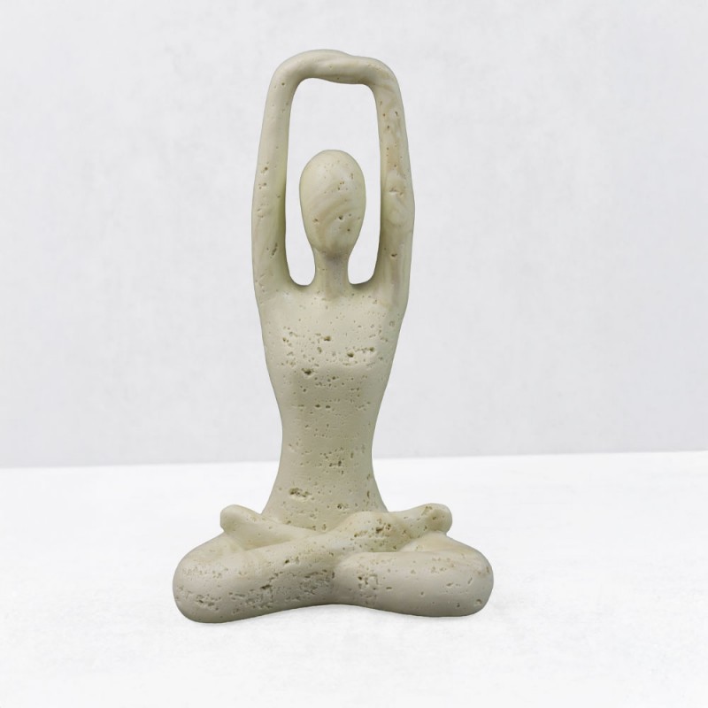 MORPH VI ΔΙΑΚΟΣΜΗΤΙΚΟ ΣΩΜΑ 12.5x8x21cm RESIN ΜΠΕΖ