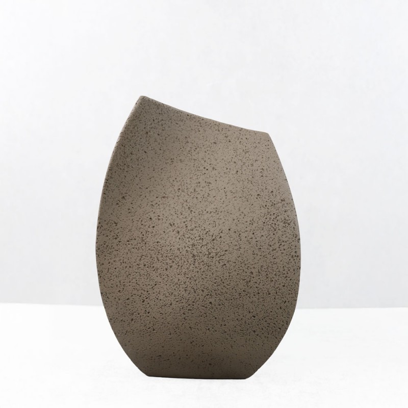 ELYSE I ΒΑΖΟ 20x19x28cm RESIN ΚΑΦΕ