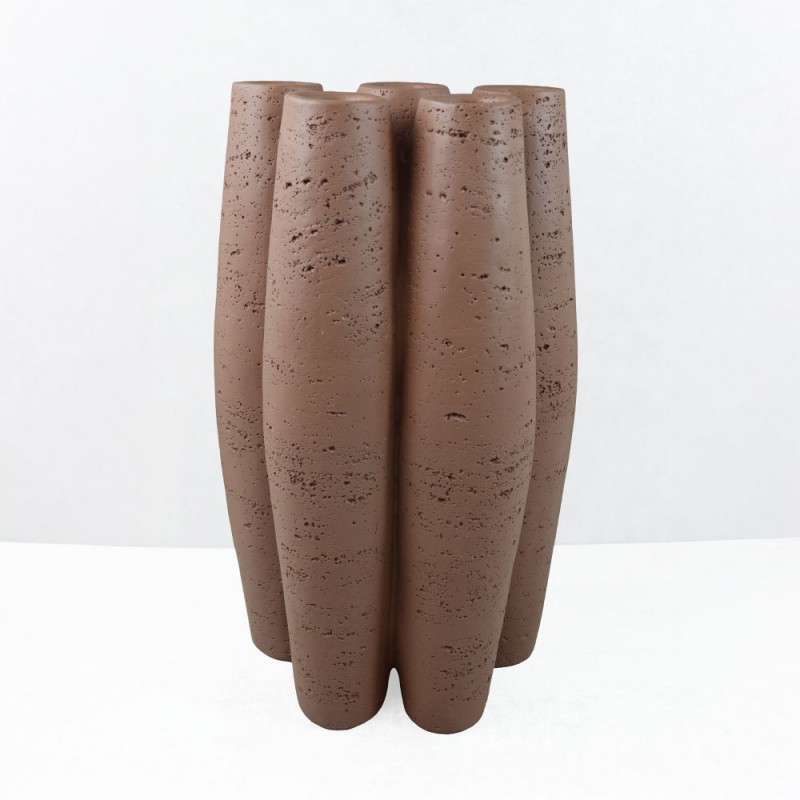 ORIN I ΒΑΖΟ 23x15.5x38cm RESIN ΚΑΦΕ