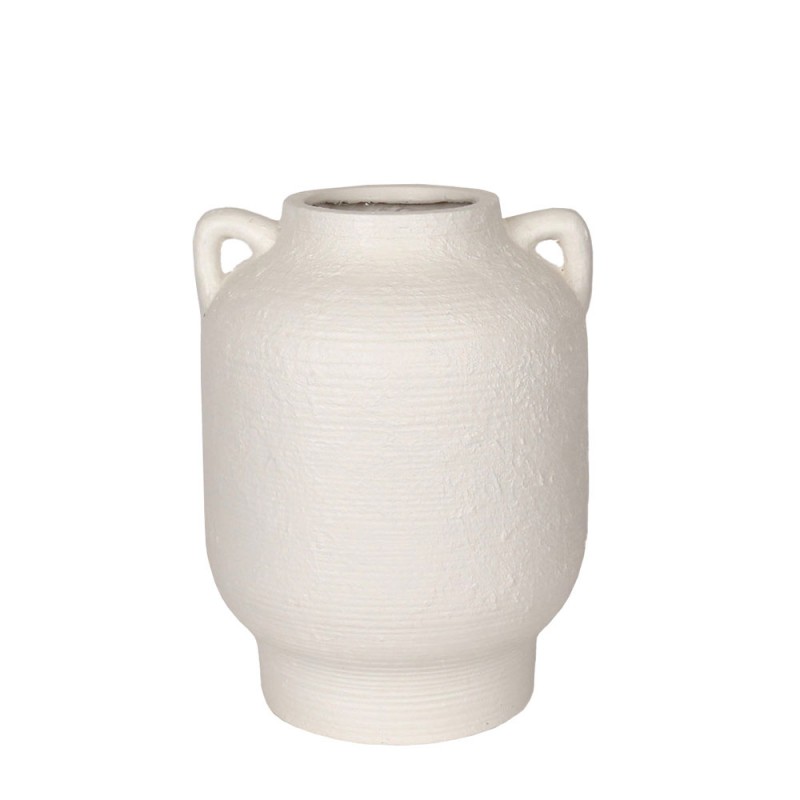 FORA ΒΑΖΟ 30x30x40cm MgO ΛΕΥΚΟ