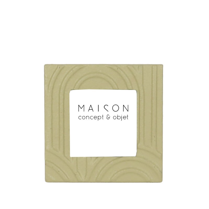 RAW ΚΟΡΝΙΖΑ 15.5x1.5x15.5cm MDF ΠΡΑΣΙΝΟ ΑΝΟΙΧΤΟ ΓΥΑΛΙ