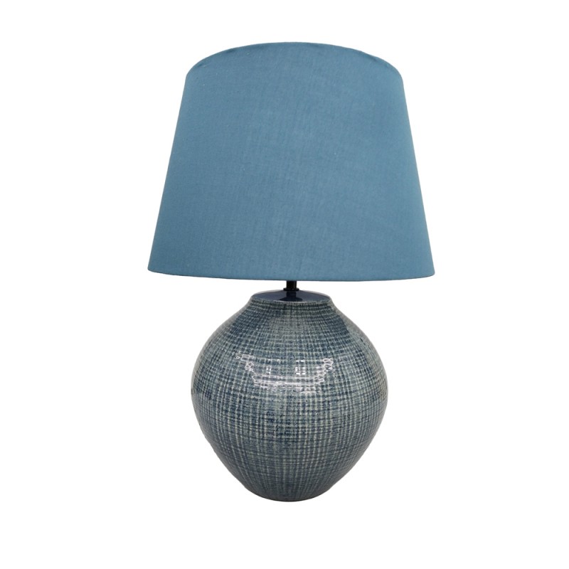 MIO ΦΩΤΙΣΤΙΚΟ ΕΠΙΤΡΑΠΕΖΙΟ 32.5x32.5x46cm ΚΕΡΑΜΙΚΟ ΠΕΤΡΟΛ ΥΦΑΣΜΑ ΠΕΤΡΟΛ