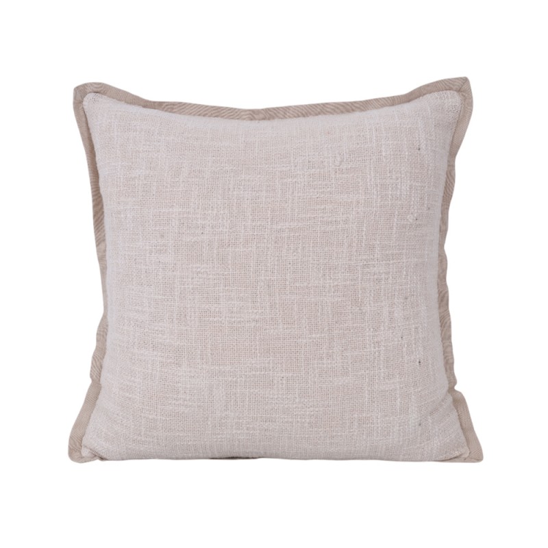 MOSSY ΔΙΑΚΟΣΜΗΤΙΚΟ ΜΑΞΙΛΑΡΙ 45x45cm ΥΦΑΣΜΑ OFF WHITE PE/PP