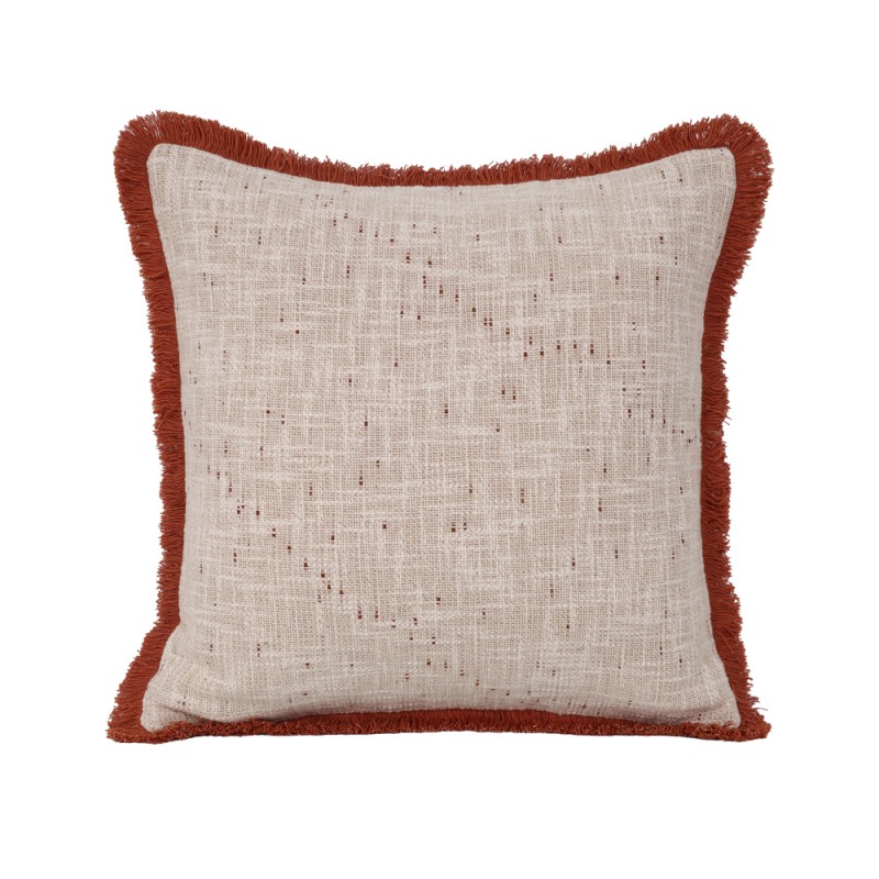 FINESSE ΔΙΑΚΟΣΜΗΤΙΚΟ ΜΑΞΙΛΑΡΙ 45x45cm ΥΦΑΣΜΑ OFF WHITE ΕΚΑΙ PE/PP