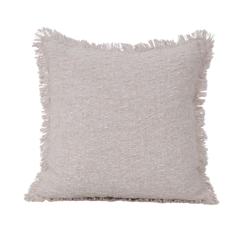 FINESSE ΔΙΑΚΟΣΜΗΤΙΚΟ ΜΑΞΙΛΑΡΙ 45x45cm ΥΦΑΣΜΑ OFF WHITE PE/PP