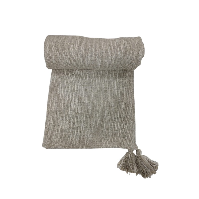 ONA ΡΙΧΤΑΡΙ ΔΙΑΚΟΣΜΗΤΙΚΟ 130x170cm ΥΦΑΣΜΑ ΜΠΕΖ POLYESTER