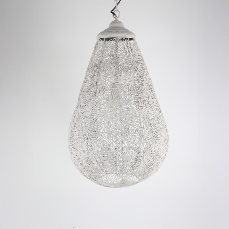 FORM ΦΩΤΙΣΤΙΚΟ ΟΡΟΦΗΣ 40x40x67.5cm ΣΙΔΕΡΟ OFF WHITE