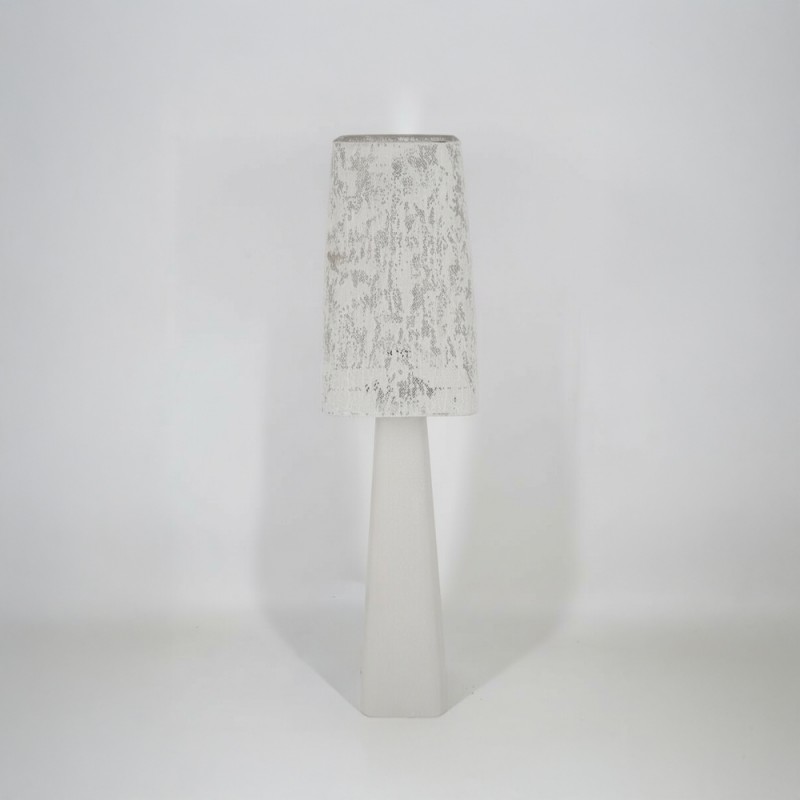 NORD ΦΩΤΙΣΤΙΚΟ ΕΠΙΤΡΑΠΕΖΙΟ 24x24x100cm ΣΙΔΕΡΟ ΛΕΥΚΟ