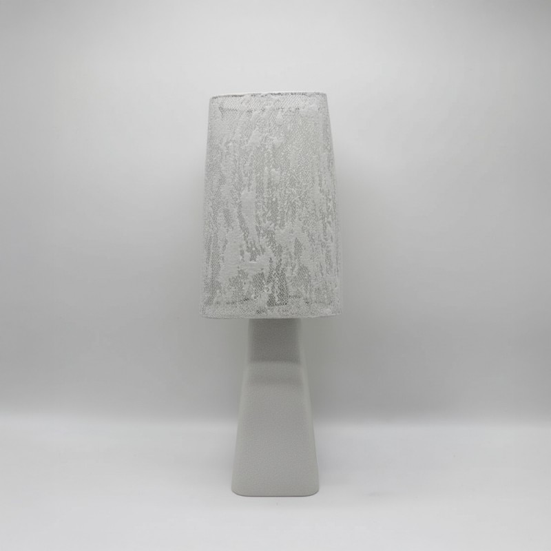 NORD ΦΩΤΙΣΤΙΚΟ ΕΠΙΤΡΑΠΕΖΙΟ 20x20x58cm ΣΙΔΕΡΟ ΛΕΥΚΟ