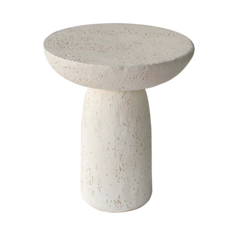 POROS SIDE TABLE BEIGE 40x40x46.3