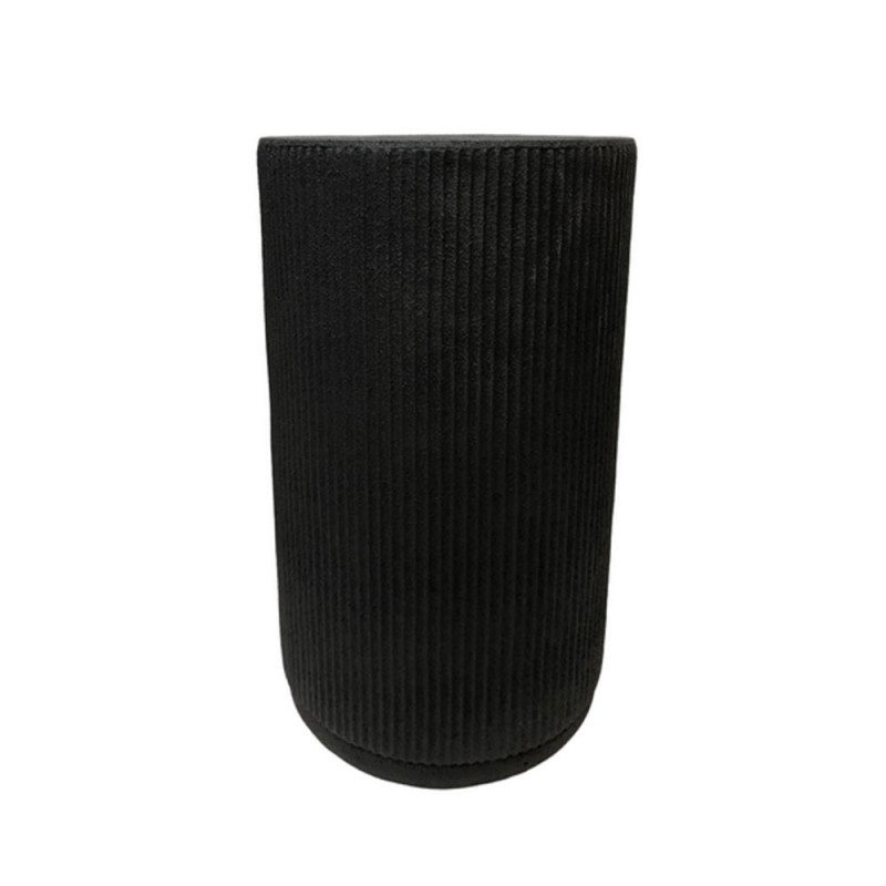 STYLOS SIDE TABLE ΜΑΥΡΟ 34x34x58cm