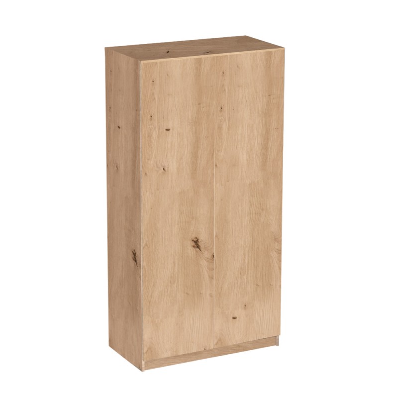 HERMES ΝΤΟΥΛΑΠΑ 2ΠΟΡΤΕΣ ARTISAN OAK 100x52xH200cm