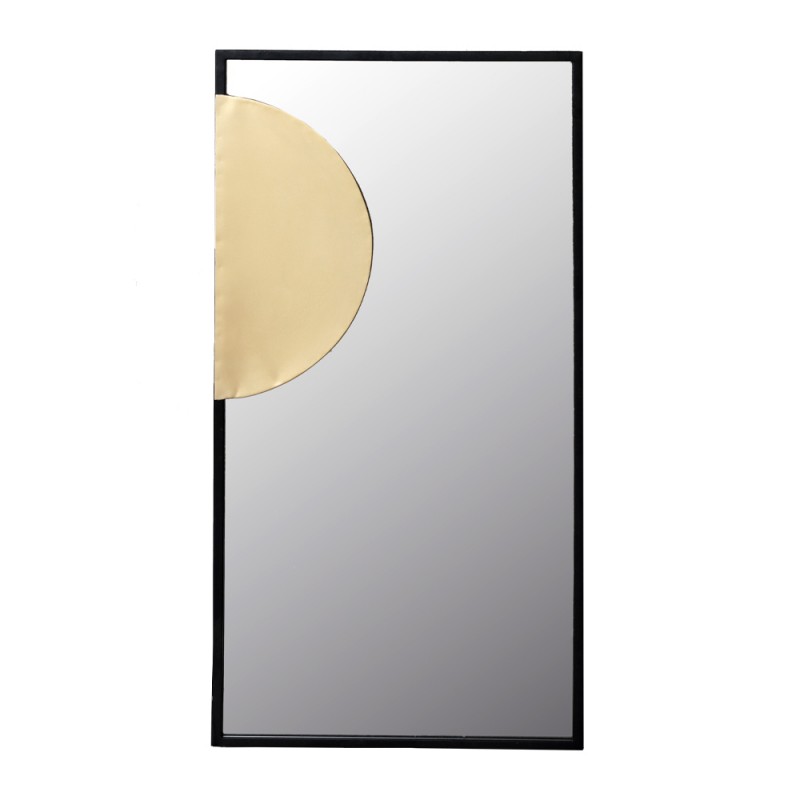 LAMINA 91,4 ΚΑΘΡΕΠΤΗΣ ΤΟΙΧΟΥ ΜΕΤΑΛΛΟ ΜΑΥΡΟ 45.7x2x91.4