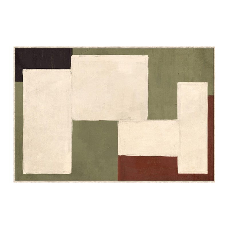 LUMEN ΠΙΝΑΚΑΣ ΔΙΑΚΟΣΜΗΤΙΚΟΣ ΜΕ ΚΟΡΝΙΖΑ 80x120x4cm ΚΑΜΒΑΣ ΠΟΛΥΧΡΩΜΟ PS