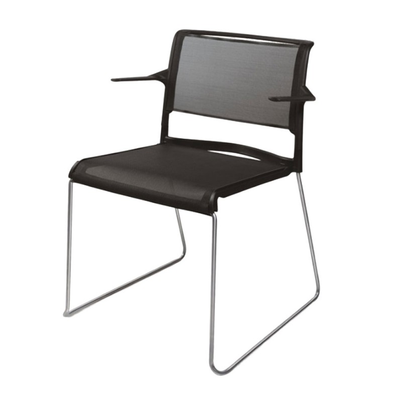 GUEST ΚΑΡΕΚΛΑ ΜΑΥΡΟ 59x60x77.5