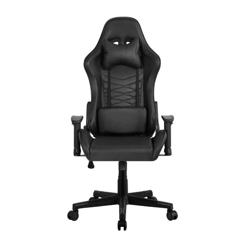 FERRARO ΚΑΡΕΚΛΑ ΓΡΑΦΕΙΟΥ ΜΑΥΡΟ 64x60xH125/135cm