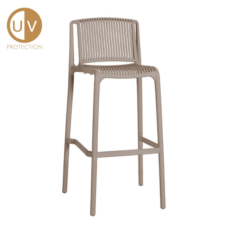 POLLY ΣΚΑΜΠΩ BAR CAPPUCCINO 52,5x49xH100,5cm