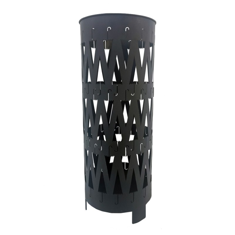 REGEN ΟΜΠΡΕΛΟΘΗΚΗ ΜΑΥΡΟ ΜΑΤ D21xH55cm