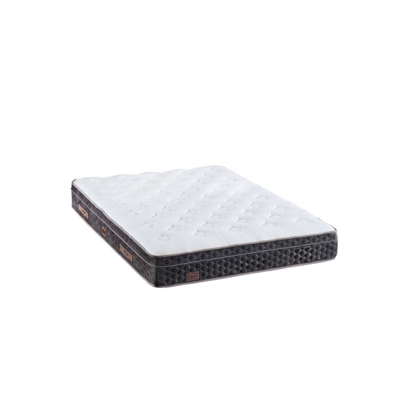 IASIS ΣΤΡΩΜΑ 160x200cm ΛΕΥΚΟ ΑΝΘΡΑΚΙ 200x160x30