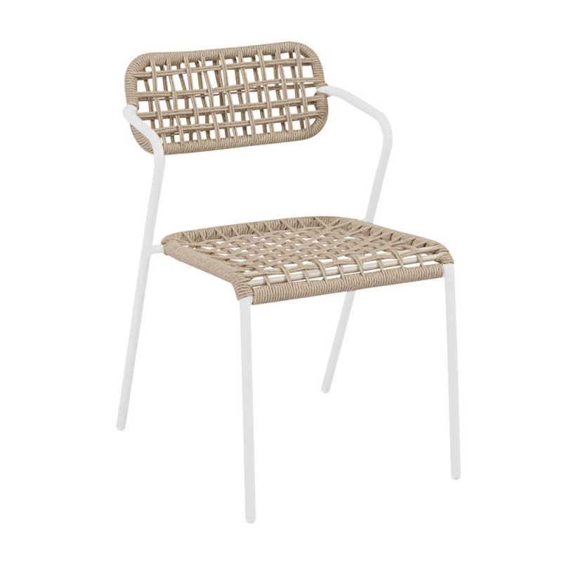 BEE ΚΑΡΕΚΛΑ ΛΕΥΚΟ ΦΥΣΙΚΟ 62x56x82cm