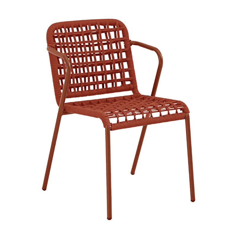 KARE ΚΑΡΕΚΛΑ TERRACOTTA 62x56x82cm