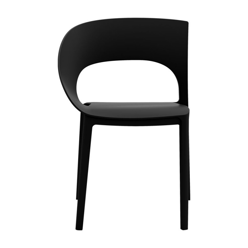 FRIENDS ΚΑΡΕΚΛΑ ΜΑΥΡΟ 54x60x82.5cm