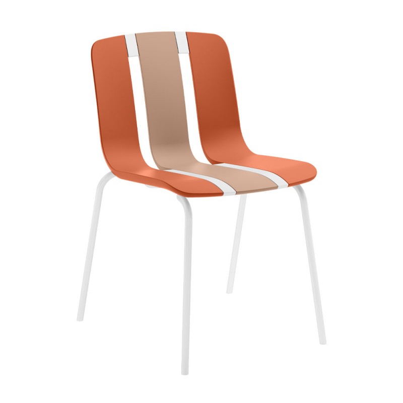 ART ΚΑΡΕΚΛΑ ΠΟΡΤΟΚΑΛΙ ΡΟΖ 52x48x80cm