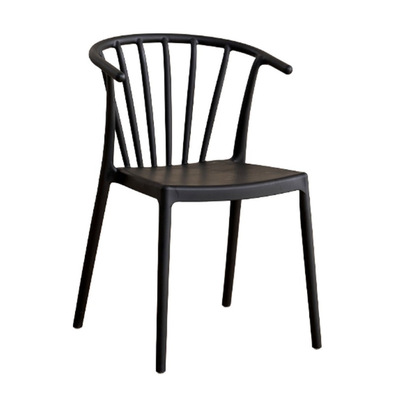 RAYA ΚΑΡΕΚΛΑ ΜΑΥΡΟ 53x51x77.5cm