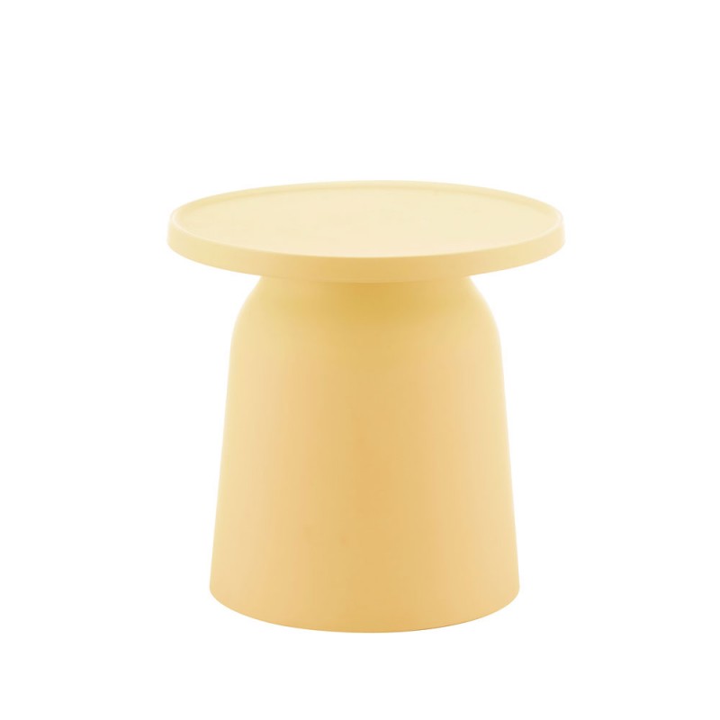 DOMI COFFEE TABLE ΜΟΥΣΤΑΡΔΙ 47x47x46cm