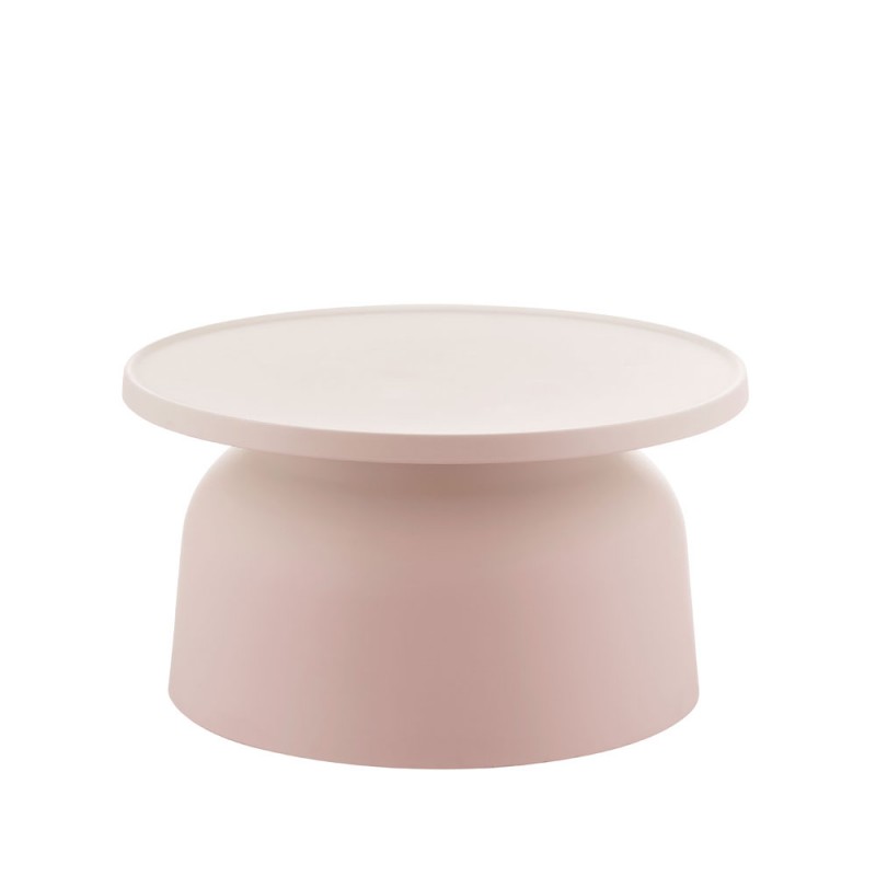 DOMI COFFEE TABLE SALMON 67x67x36cm