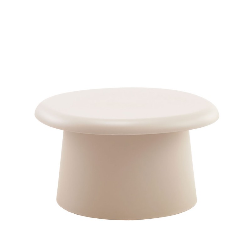 RIVVA COFFEE TABLE SAND BEIGE 70x70x39cm