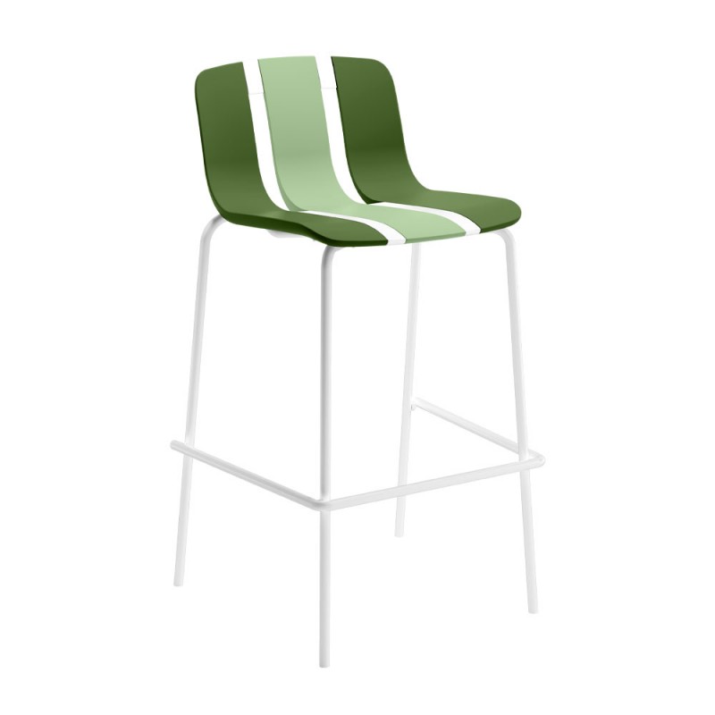 ART ΣΚΑΜΠΟ BAR ΛΑΔΙ ΧΑΚΙ 52.5x52x103cm