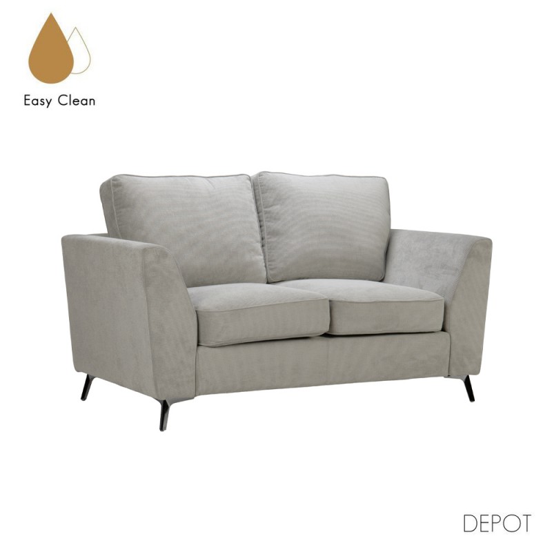 BOEL ΚΑΝΑΠΕΣ 2ΘΕΣΙΟΣ ΓΚΡΙ 160x86xH92cm