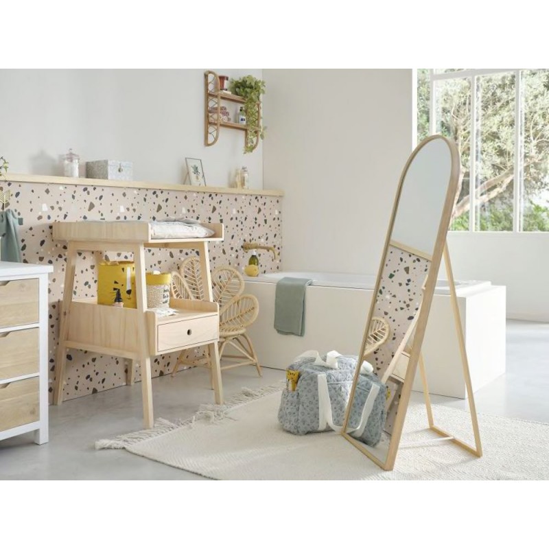 SCANDI STAND ΚΑΘΡΕΠΤΗΣ ΦΥΣΙΚΟ 45xΗ175cm