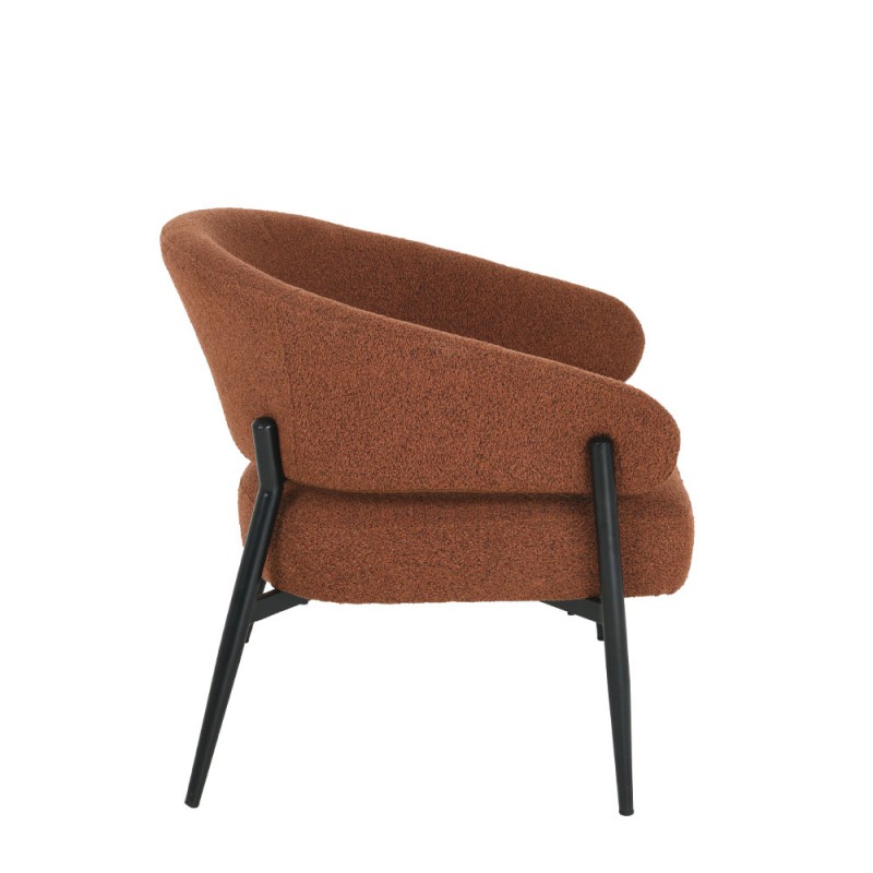 MORITZ ΠΟΛΥΘΡΟΝΑ TERRACOTTA 73x72xH75cm